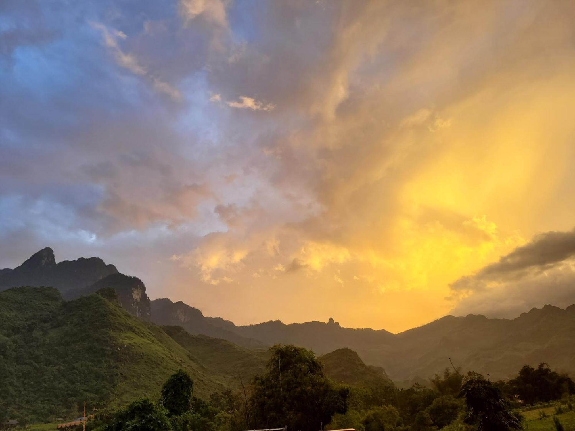 Du Gia View Homestay Lang Cac ภายนอก รูปภาพ