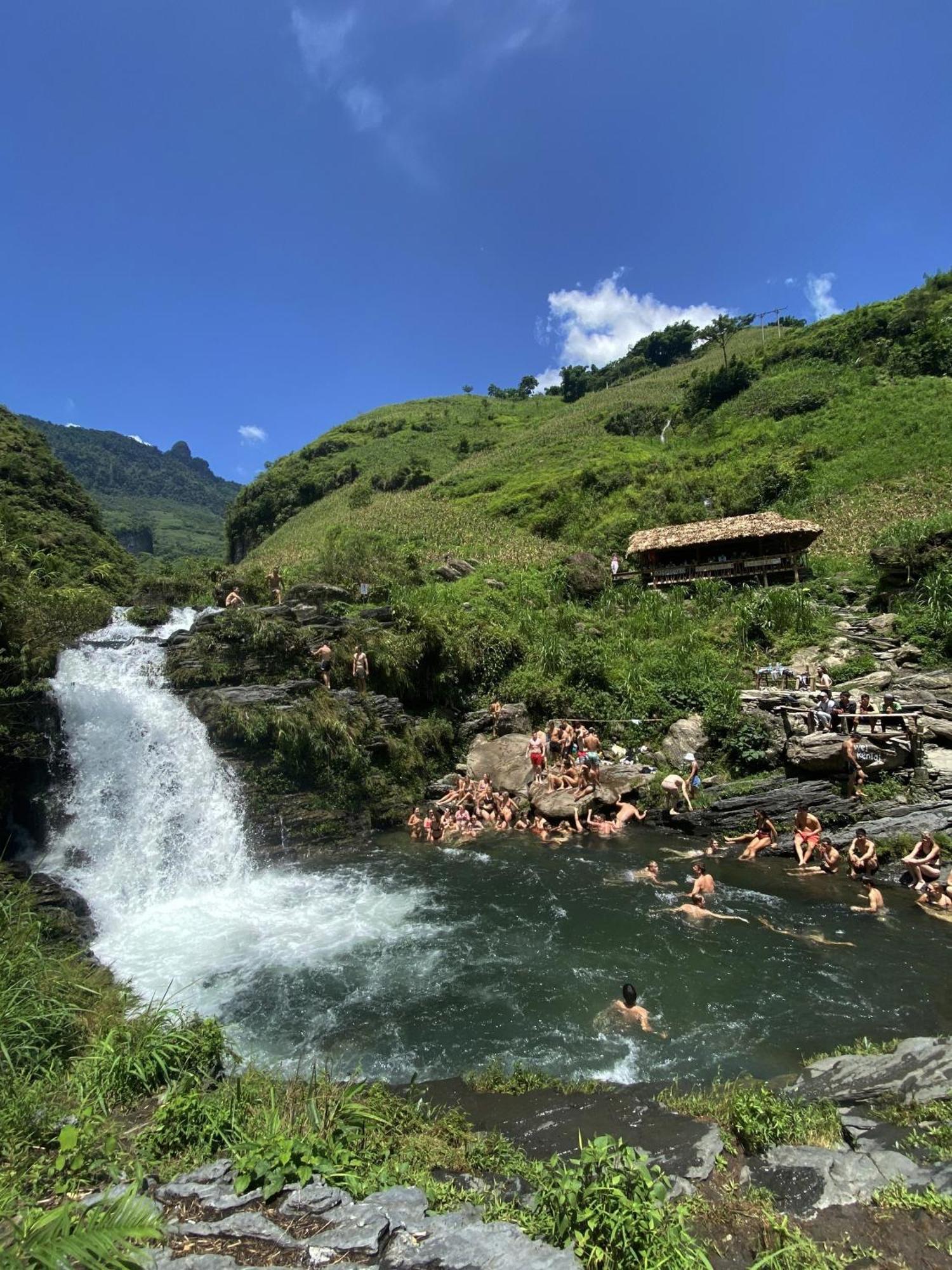 Du Gia View Homestay Lang Cac ภายนอก รูปภาพ