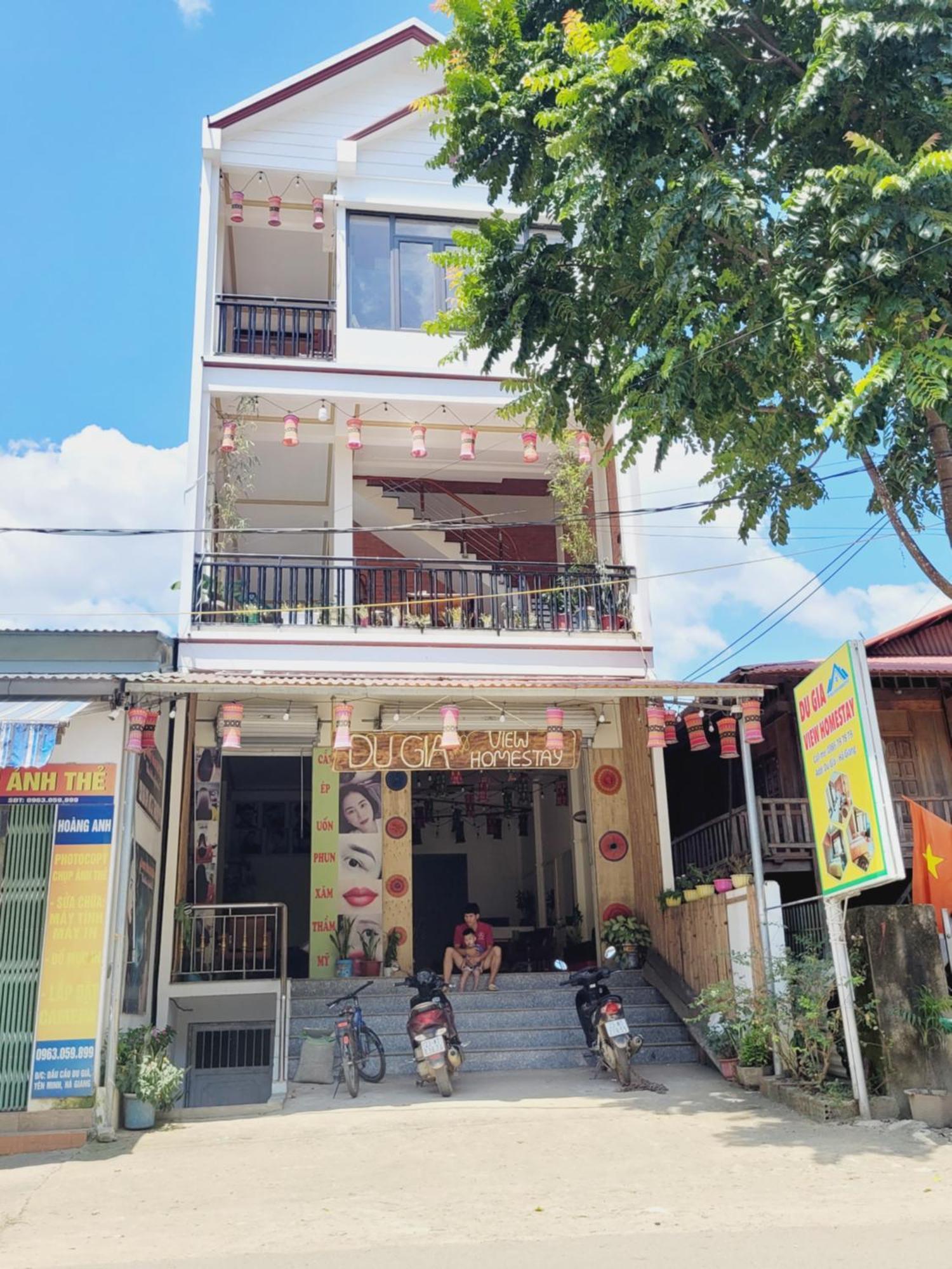 Du Gia View Homestay Lang Cac ภายนอก รูปภาพ